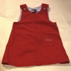 Girl's Tommy Hilfiger Red Jumper